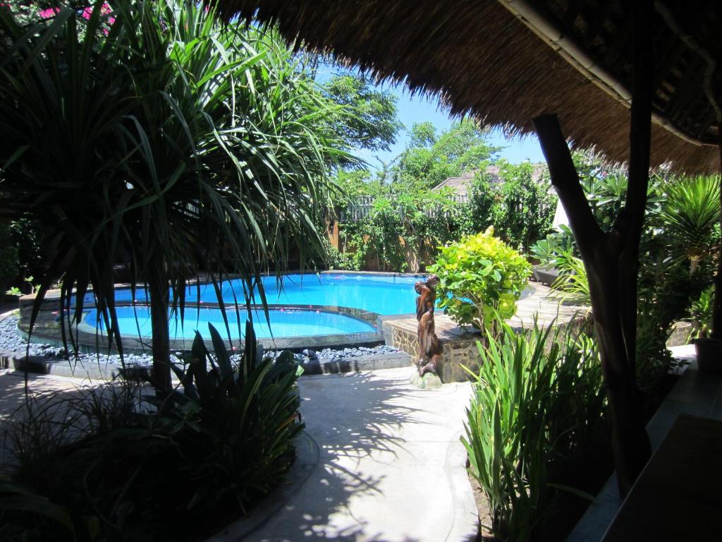 Bazén v ubytování Gili Hideaway nebo v jeho okolí