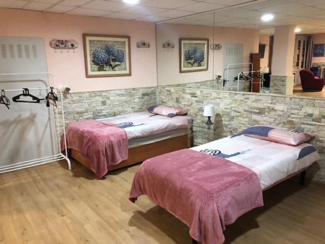 Postel nebo postele na pokoji v ubytování Ideal loft Malaga