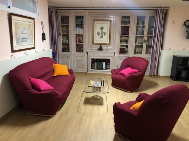 Posezení v ubytování Ideal loft Malaga