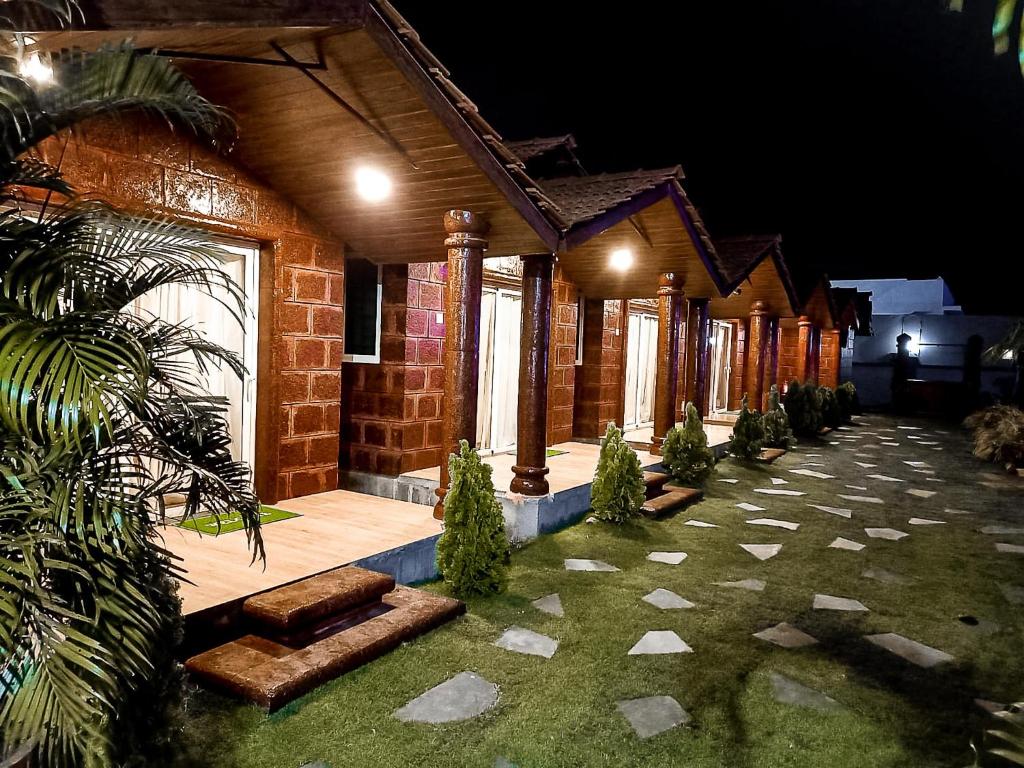 Zahrada ubytování Rofinos Cottages