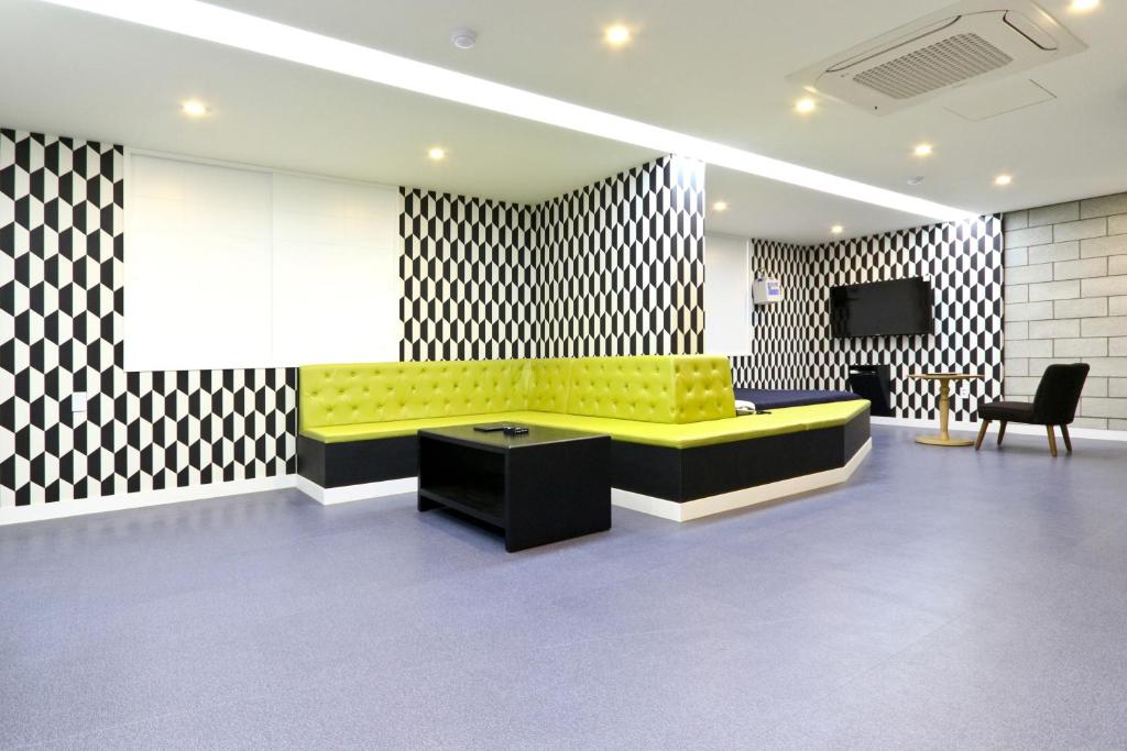 Posezení v ubytování Hotel Home