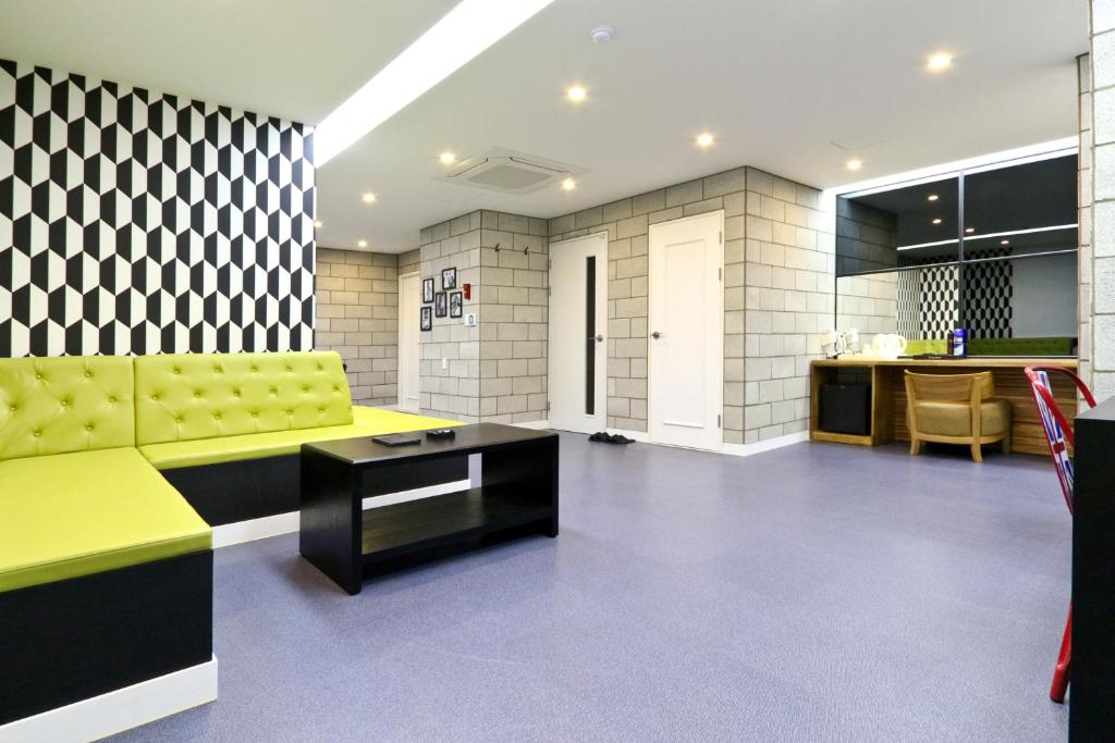Posezení v ubytování Hotel Home