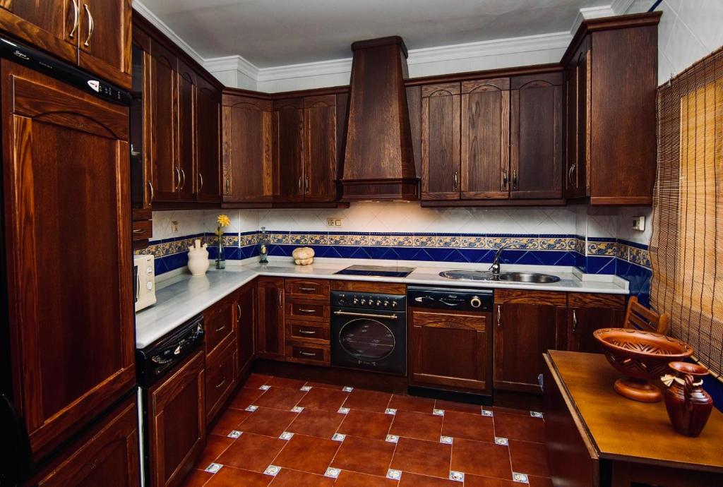 Kuchnia lub aneks kuchenny w obiekcie Caldereros 11