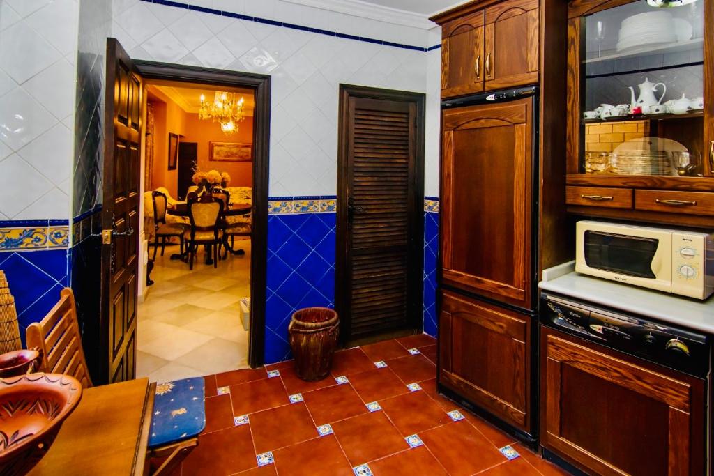 Kuchnia lub aneks kuchenny w obiekcie Caldereros 11