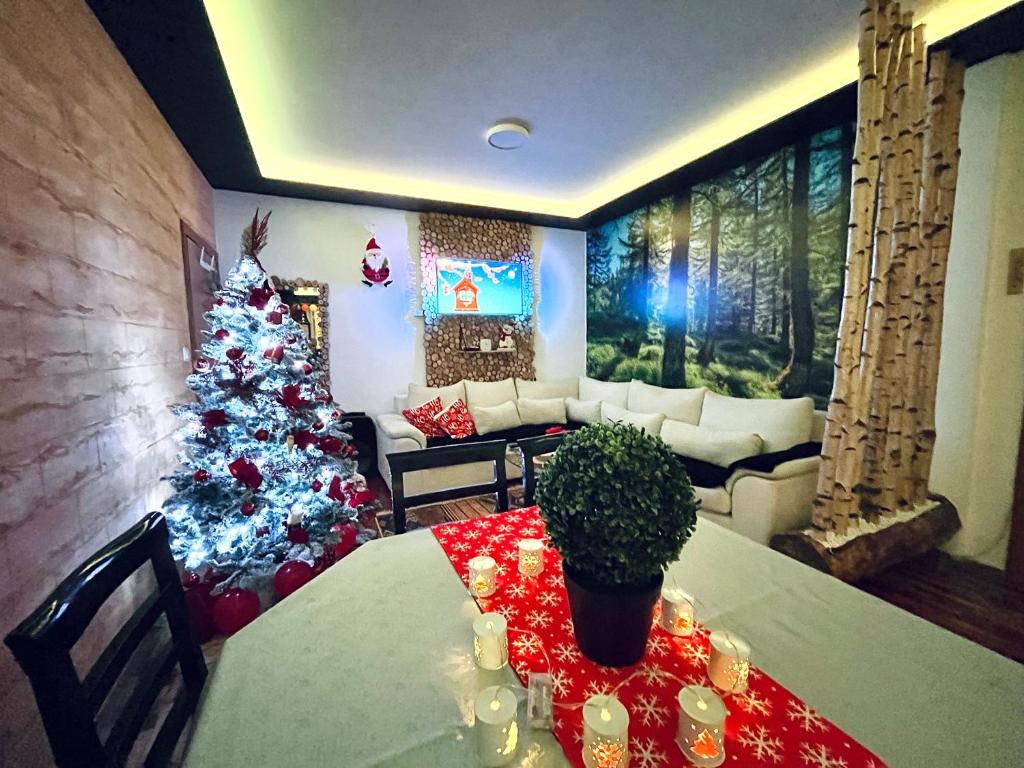Posezení v ubytování Alpin Apartments Vlašić