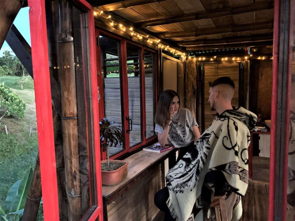 Hosté ubytování Cántaros Glamping