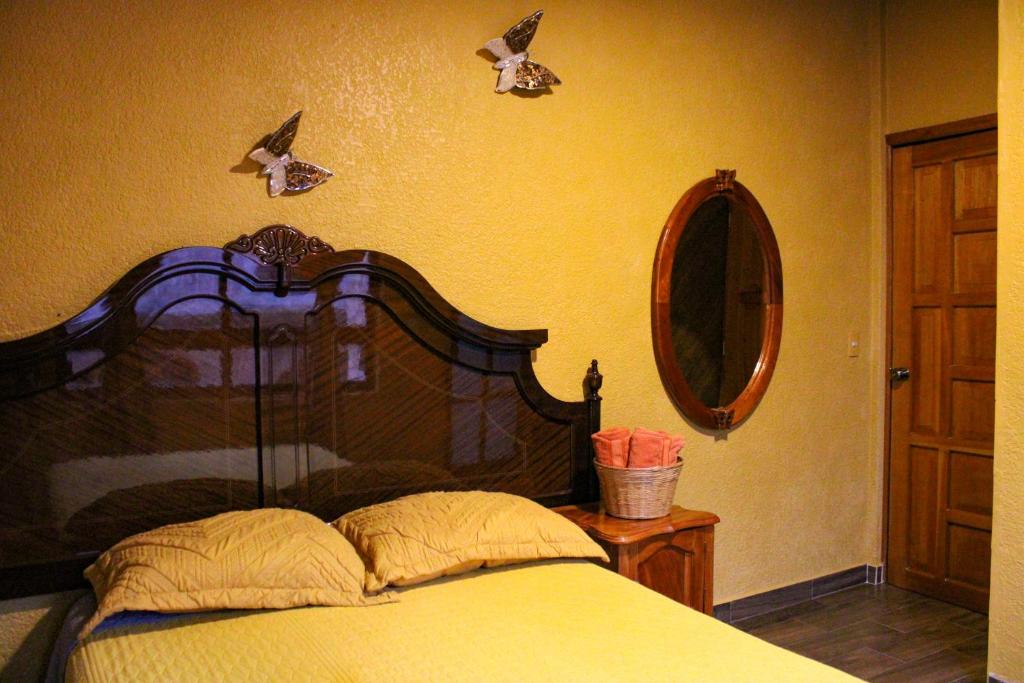 Letto o letti in una camera di Hospedaje Ensueño