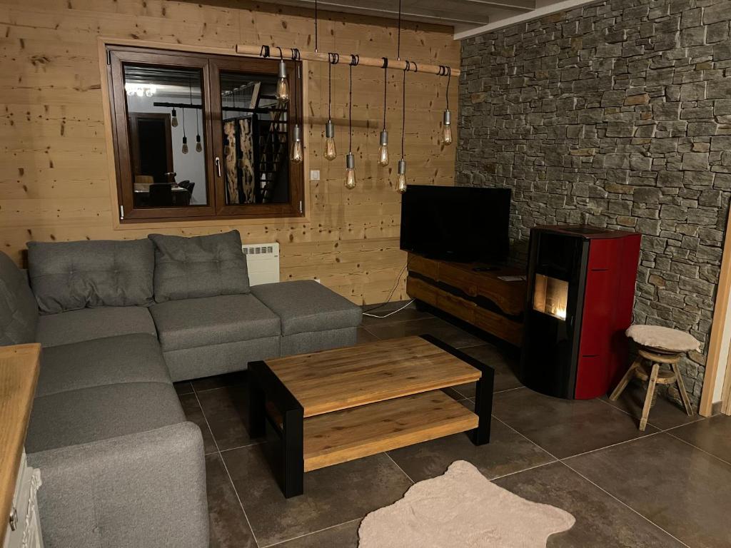 Posedenie v ubytovaní CHALET-MICHEL avec SPA