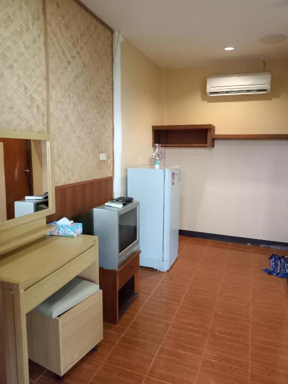 Kuchyň nebo kuchyňský kout v ubytování Apache Bar Haad yao