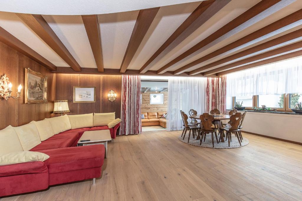 Posezení v ubytování Appartement Rosengarten