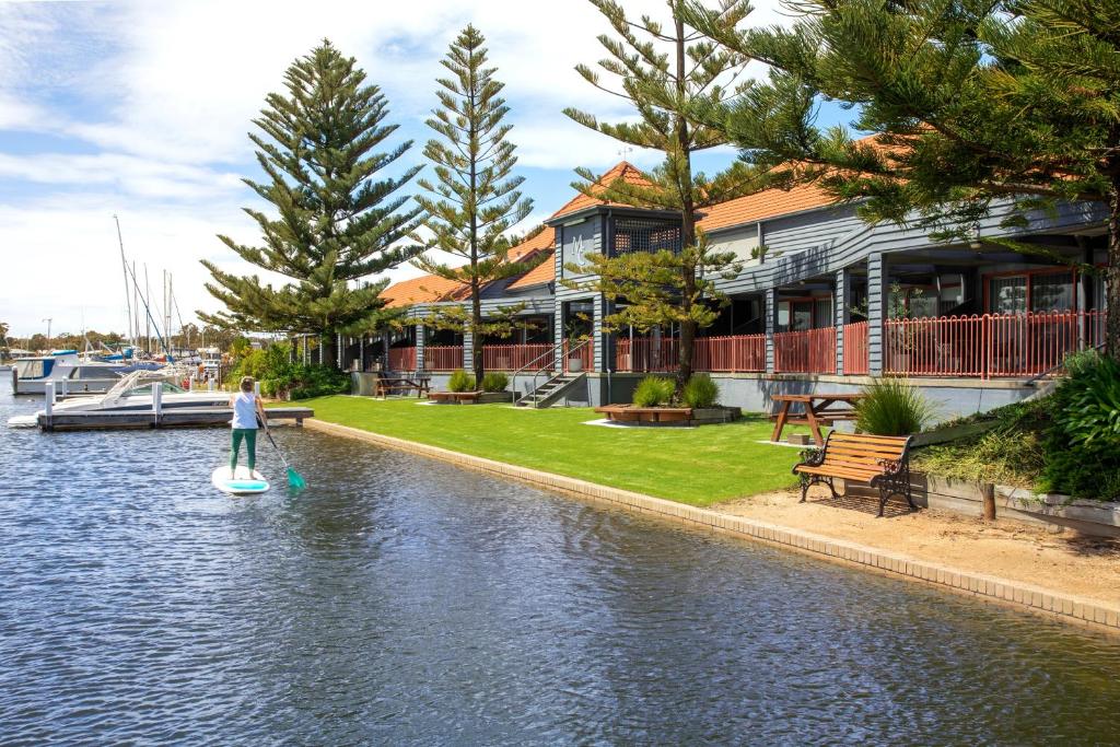 Landskap semula jadi dekat dengan resort