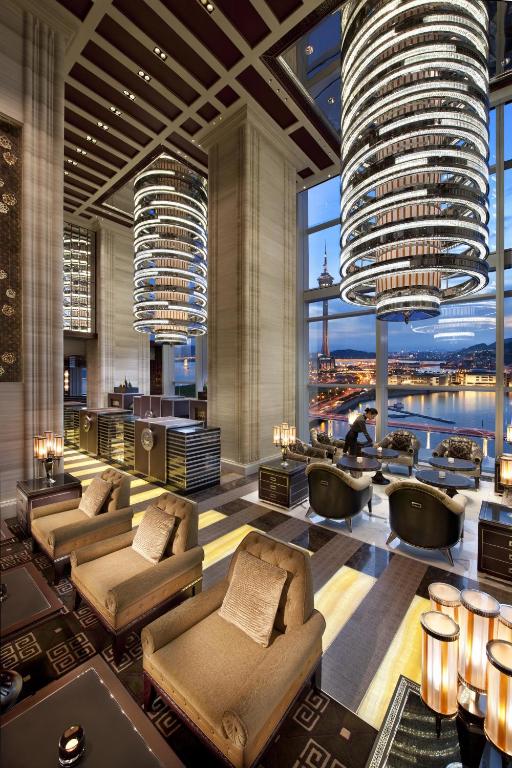 Posezení v ubytování Mandarin Oriental, Macau
