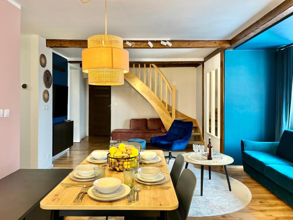 Posezení v ubytování Apartament Katarzyny Puzyńskiej