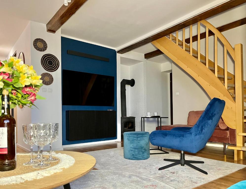 Posezení v ubytování Apartament Katarzyny Puzyńskiej