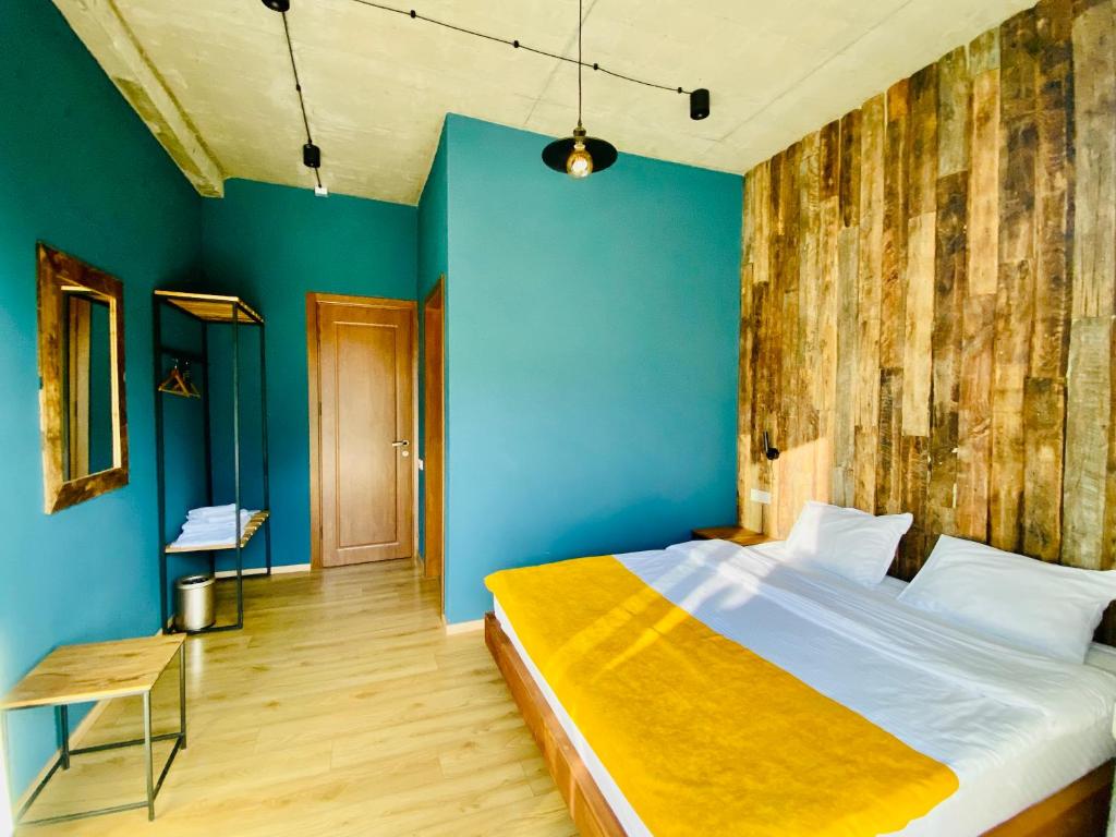 Postel nebo postele na pokoji v ubytování Hotel Misty Mountain