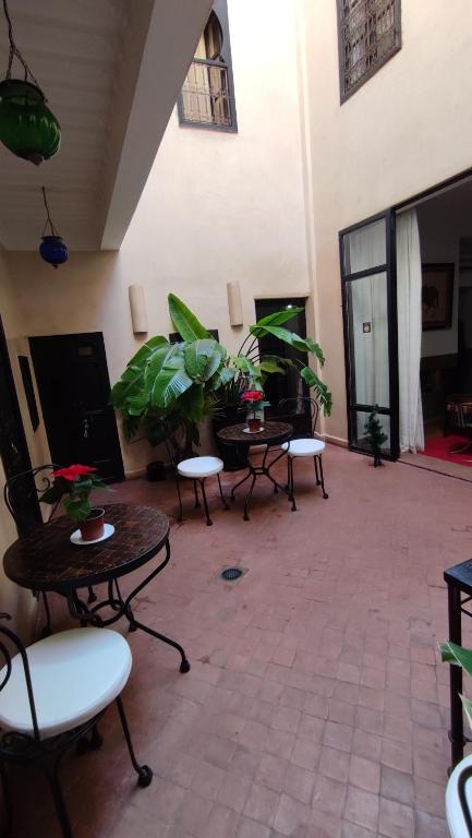 Posezení v ubytování RIAD PÉNÉLOPE Marrakech