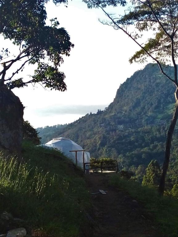 Paesaggio naturale nelle vicinanze di questo campeggio di lusso