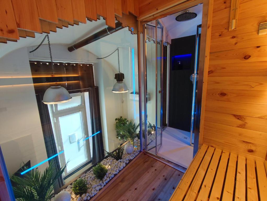 Gray Suite con sauna - One-Bedroom House