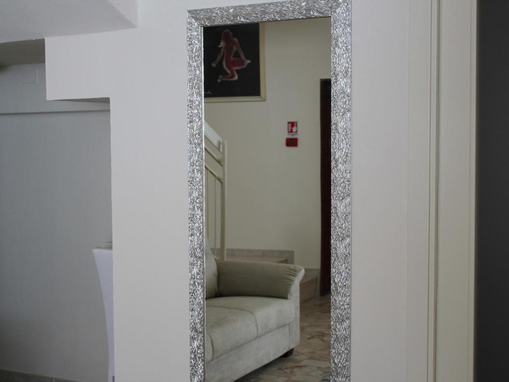 Postel nebo postele na pokoji v ubytování Hotel Marina