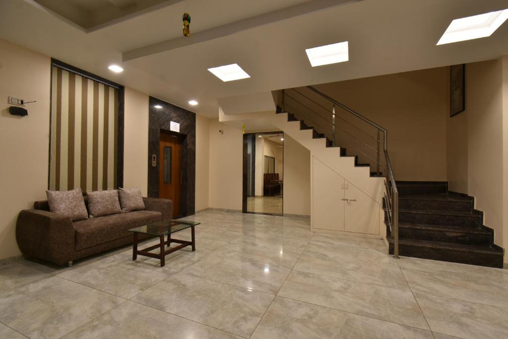 Posezení v ubytování Hotel Sai Sparsh
