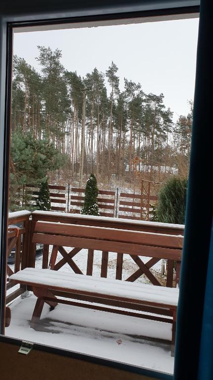 Balkón alebo terasa v ubytovaní Dom Na Skarpie - Ucieczka Na Wieś - Samodzielne wejście na szyfr, 100m2