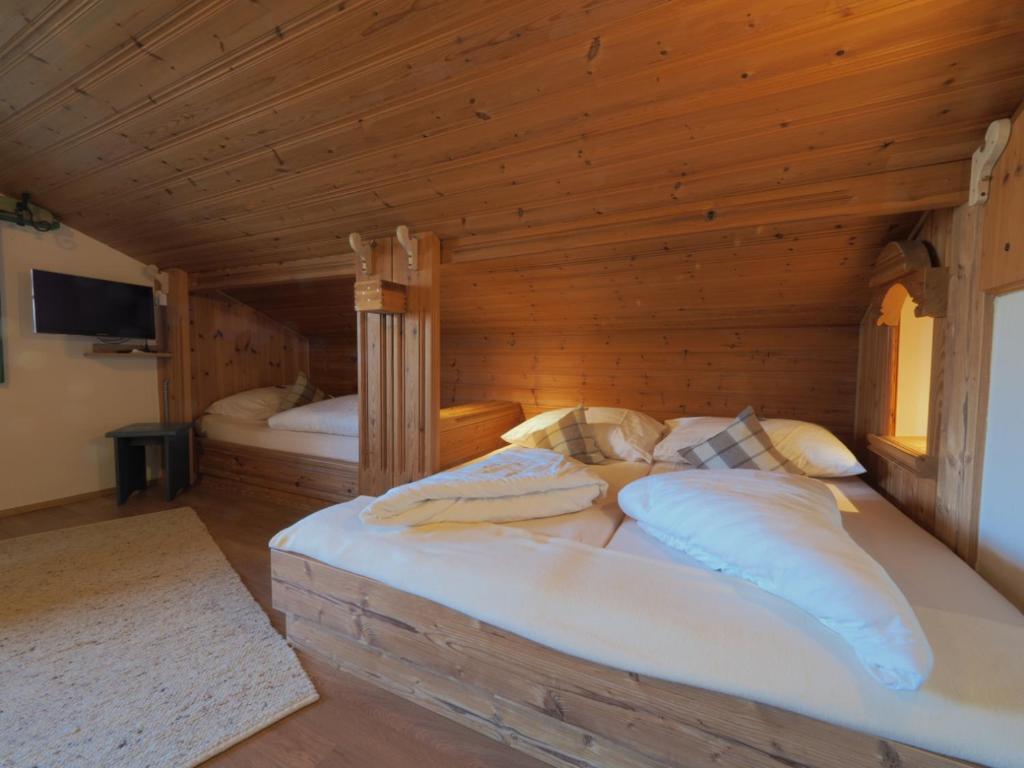 Postel nebo postele na pokoji v ubytování Haus Dorothee