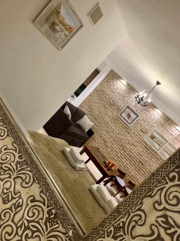 Kúpeľňa v ubytovaní Apartament Kawowy