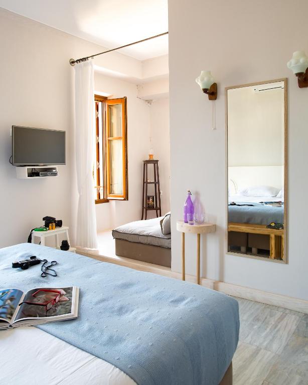 Postel nebo postele na pokoji v ubytování Villa Rossa