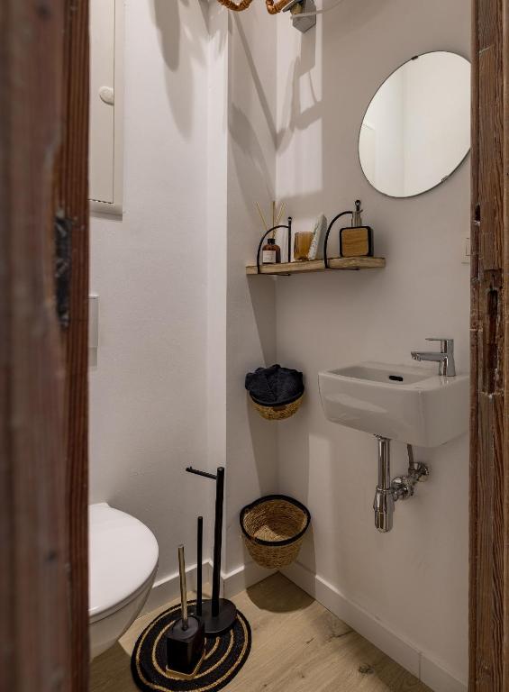 Koupelna v ubytování Gîtes in Huy - Appartements chaleureux dans le centre de Huy