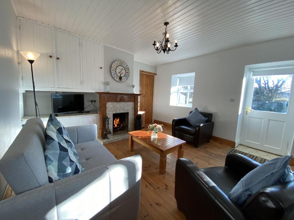 Posezení v ubytování Cottage 433 - Ballyconneely