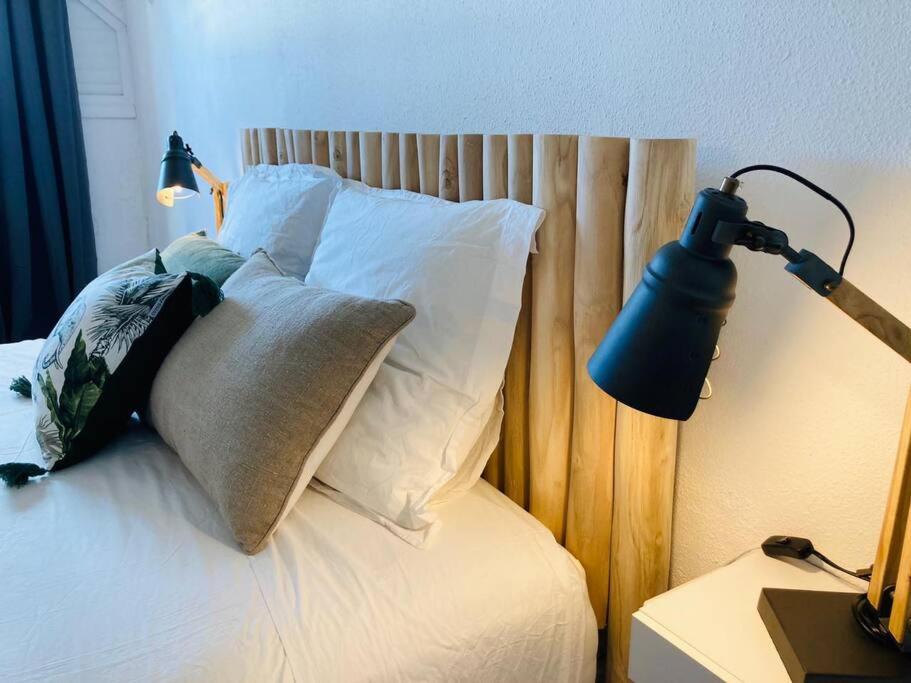 Postel nebo postele na pokoji v ubytování Love Spot Appartement