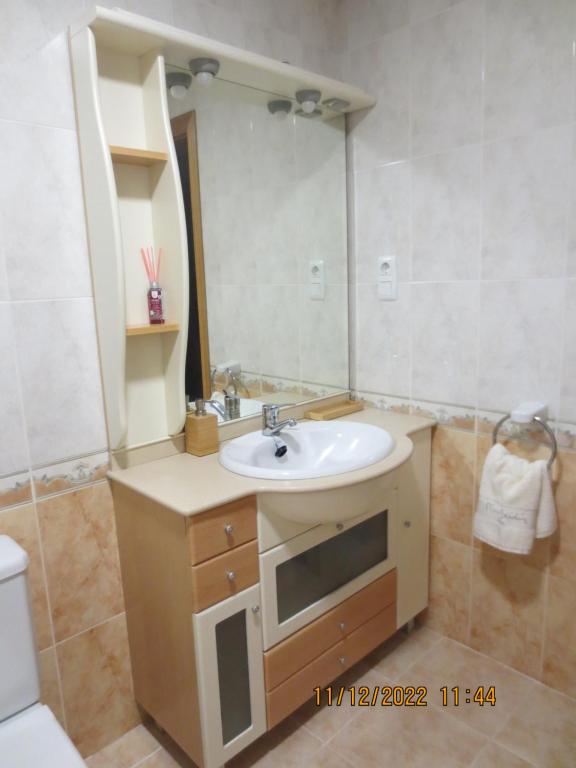 A bathroom at RECUNCHO DA LUZ