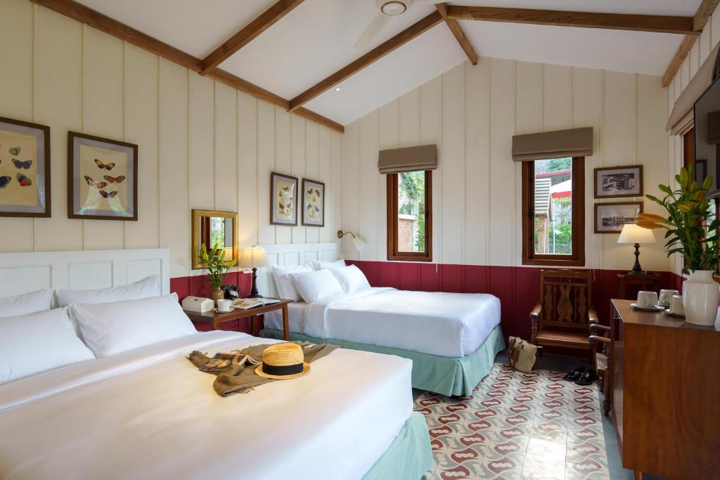 La Em Boutique Villa - Habitación Cuádruple Con Vista Al Jardín