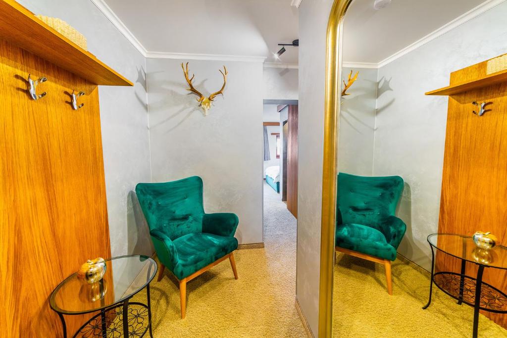 Area soggiorno di Wellness hotel V Nebi