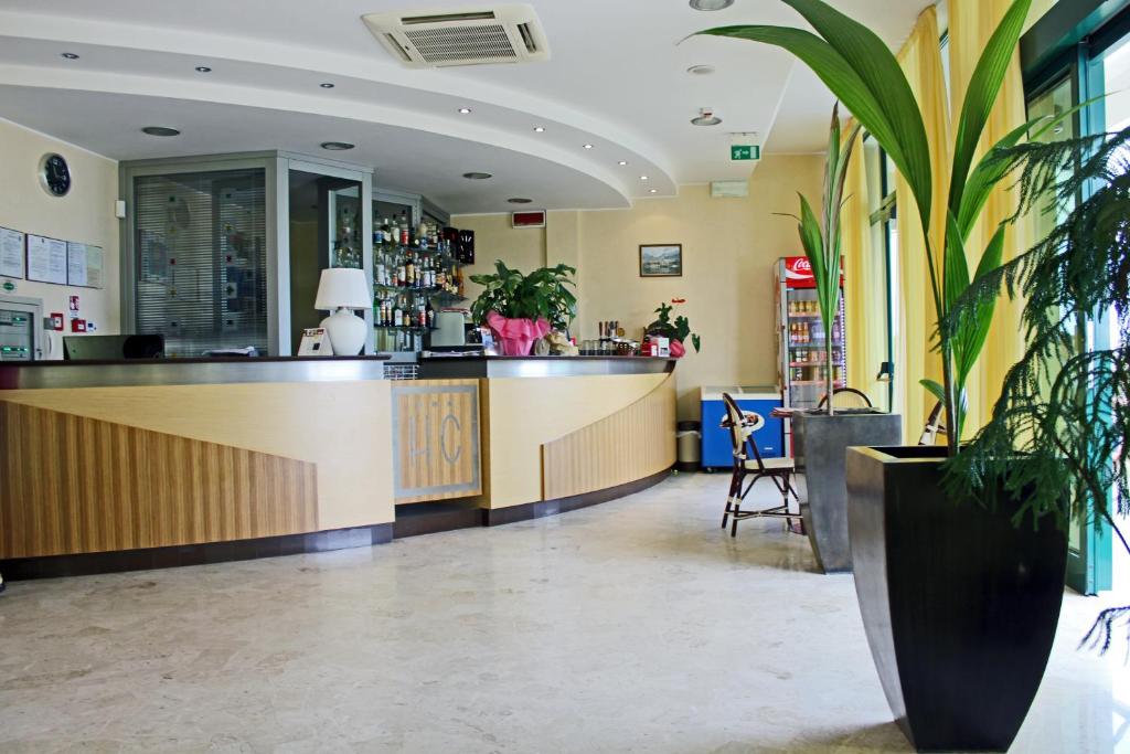 Vstupní hala nebo recepce v ubytování Hotel Colombo