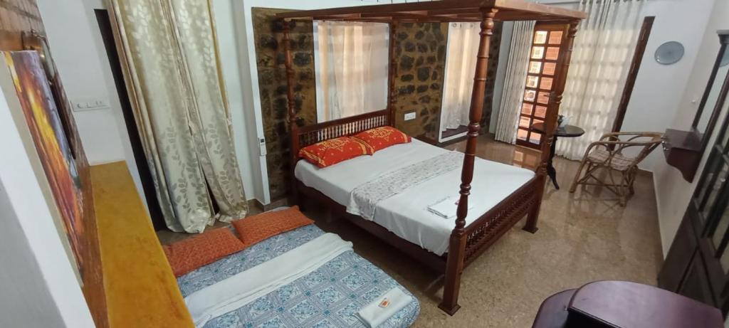 Orchid Villa homestay - Deluxe Double Room с дополнительной кроватью