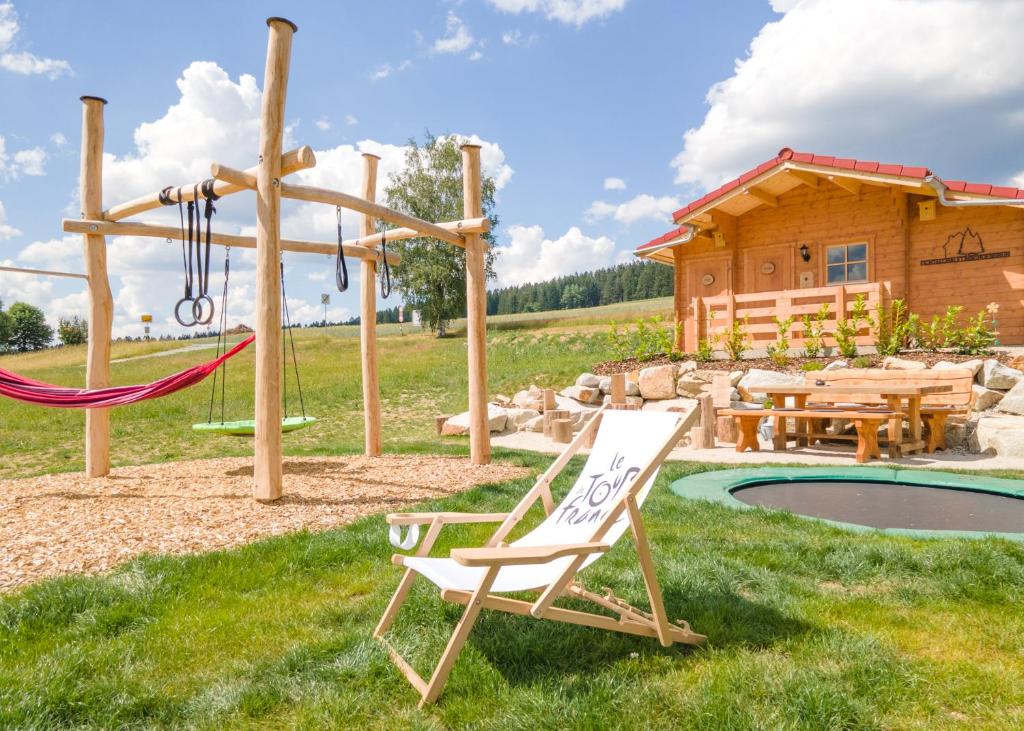 Zahrada ubytování Fichtelchalet Bischofsgrün