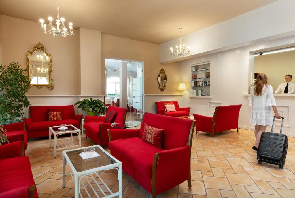 Posezení v ubytování La Quiete Park Hotel