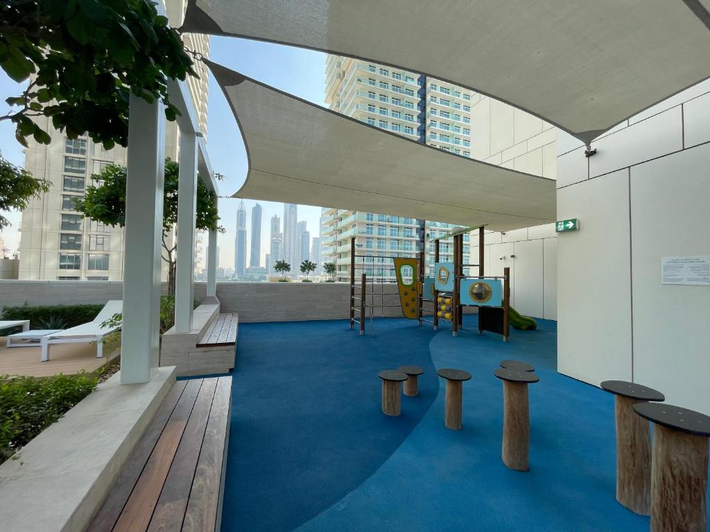Fotografie z fotogalerie ubytování Dar Vacation - High Floor Palm View 1BR Apartment v Dubaji