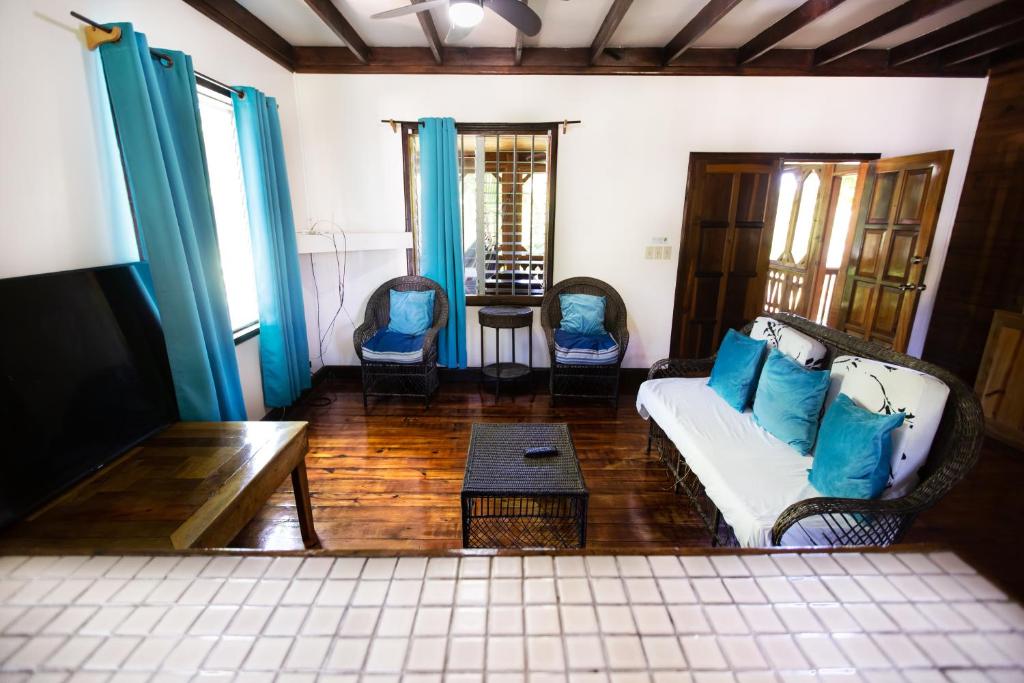 Posezení v ubytování Mango Inn Resort