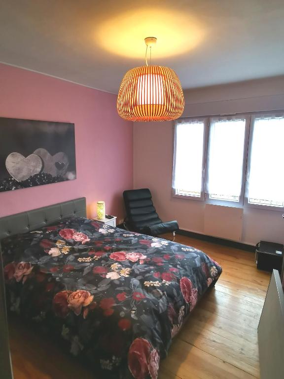 Postel nebo postele na pokoji v ubytování Le Rayon Vert