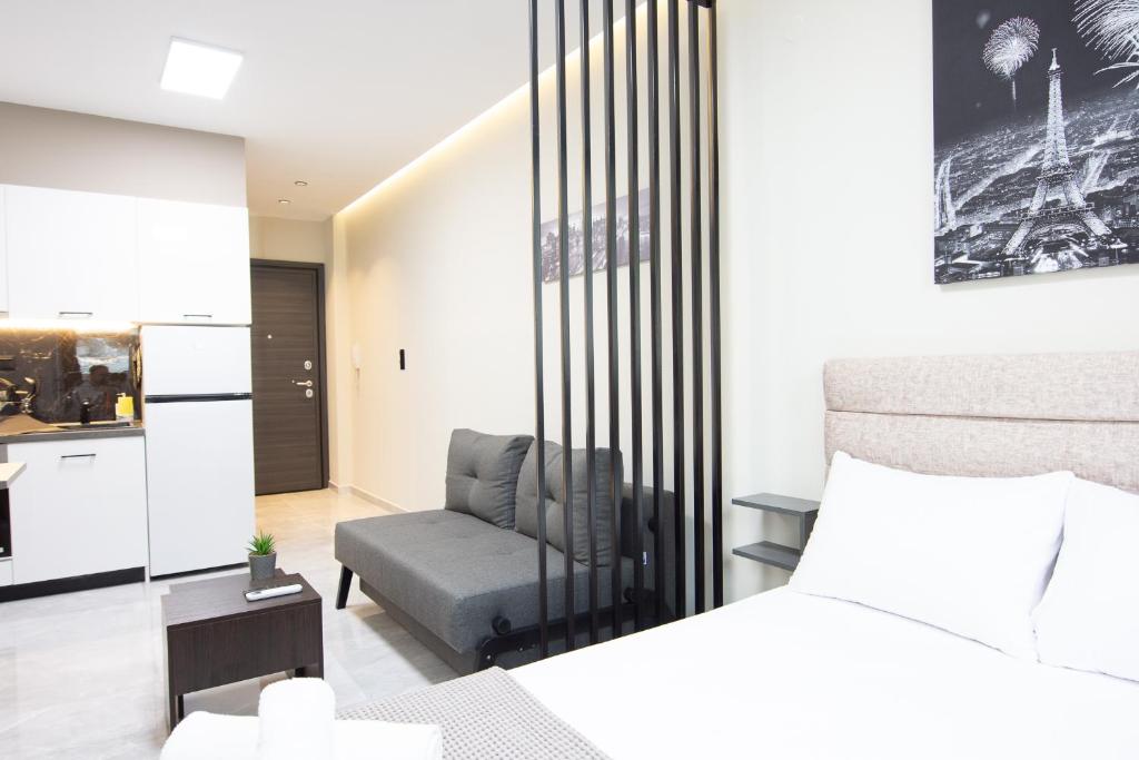 Kuchyňa alebo kuchynka v ubytovaní SKG Luxury Apartment
