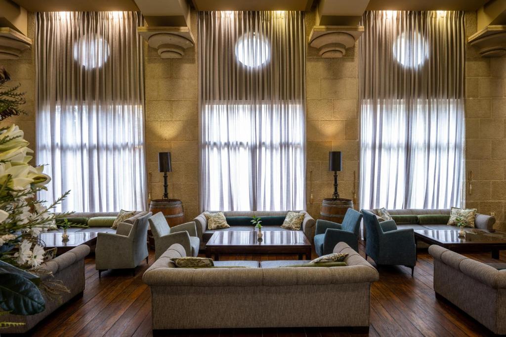 Posezení v ubytování Olive Tree Hotel