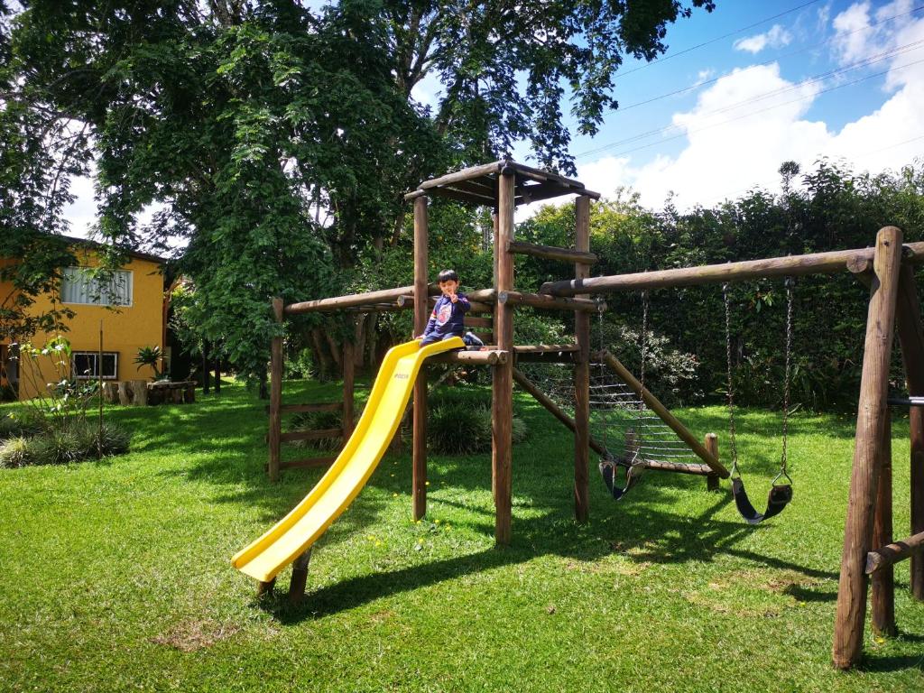 Herní místnost nebo prostor pro děti v ubytování Finca Hotel La Ponderosa