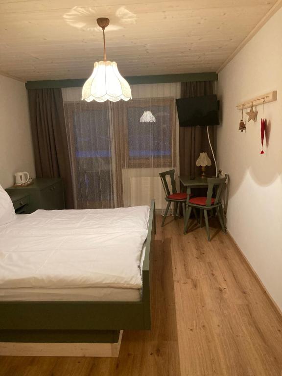 Postel nebo postele na pokoji v ubytování Rosi`s