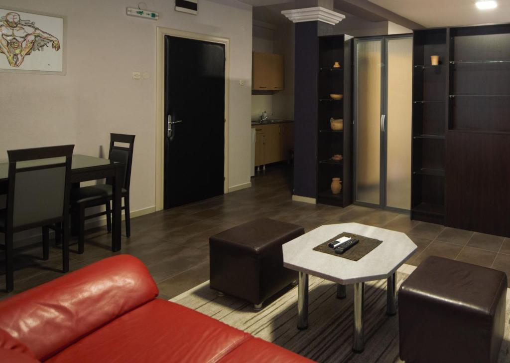 Posezení v ubytování Hotel Ambasador