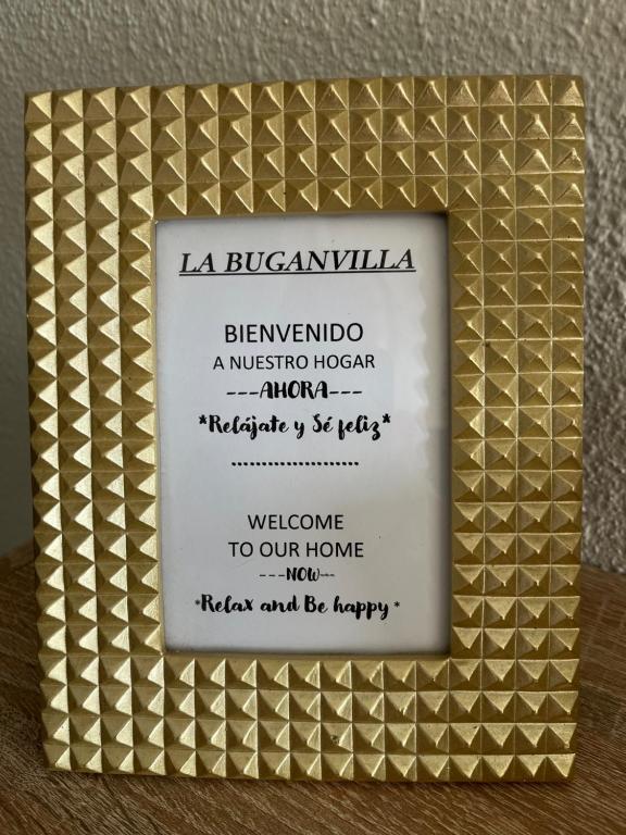 Certifikát, hodnocení, plakát nebo jiný dokument vystavený v ubytování La Casa de la Buganvilla
