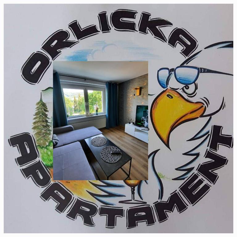 Posedenie v ubytovaní Orlicka Apartament