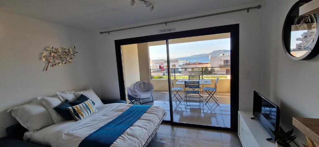 Výhľad na hory alebo výhľad na hory priamo z apartmánu