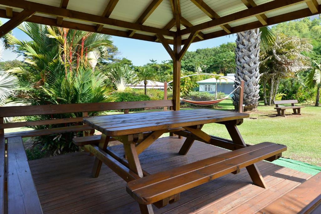 Zahrada ubytování Sur la route des épices - Location villas avec piscine et jacuzzi